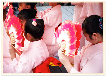 花柳流日本舞踊「里の子会」